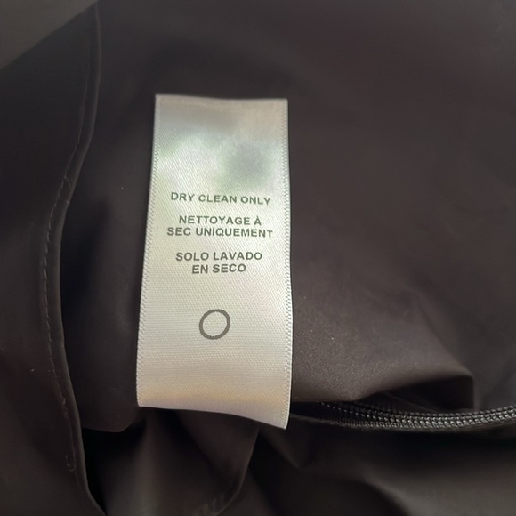 Frame Gathered Cotton Blend Sateen Black Blouse Top Size Small - Picture 9 of 10